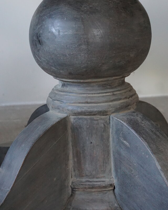 Rene Houtman Eetkamertafel | Rond | Vergrijsd | H79 x D150 cm