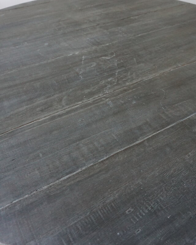 Rene Houtman Eetkamertafel | Rond | Vergrijsd | H79 x D150 cm