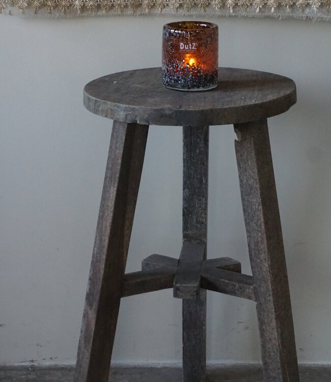 Luksa Home Collection Houten Kruk Travis | H60 x D35 cm