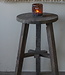 Luksa Home Collection Houten Kruk Travis | H60 x D35 cm