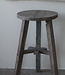 Luksa Home Collection Houten Kruk Travis | H60 x D35 cm