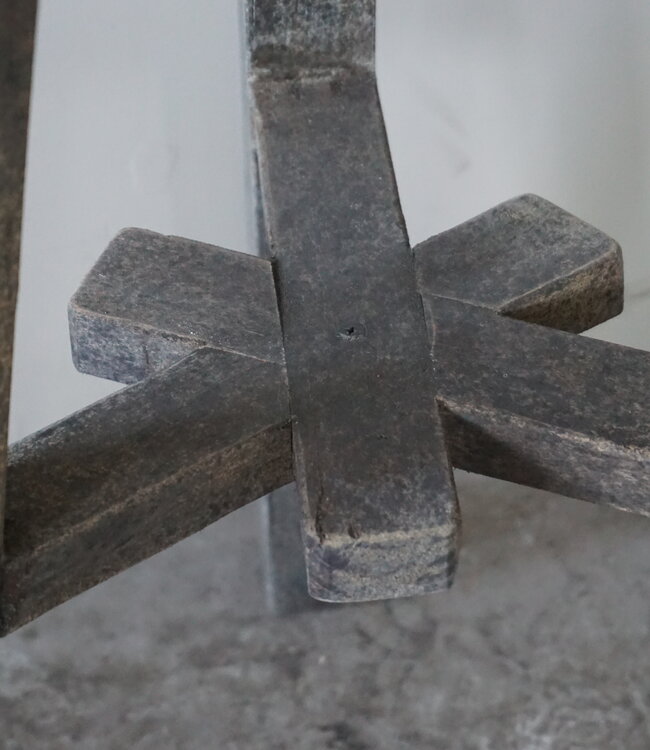 Luksa Home Collection Houten Kruk Travis | H60 x D35 cm