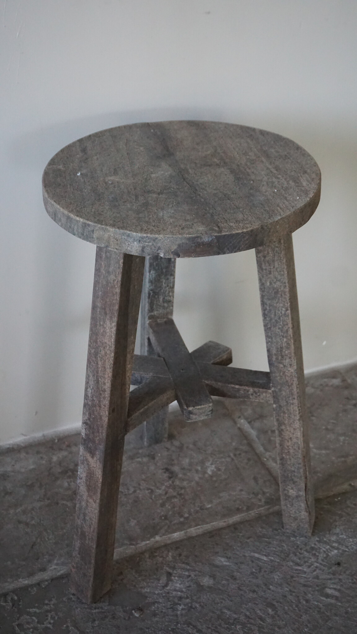 Luksa Home Collection Houten Kruk Travis | H60 x D35 cm