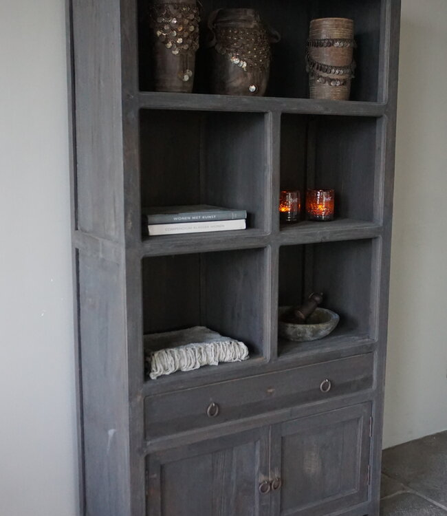 Rene Houtman Vakkenkast | H181 x B91 x D40,5 cm