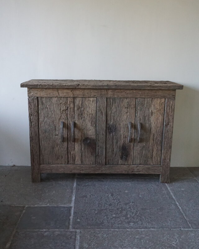 Rene Houtman Dressoir Old Farm | Oud Eiken Geborsteld | Kies Maat