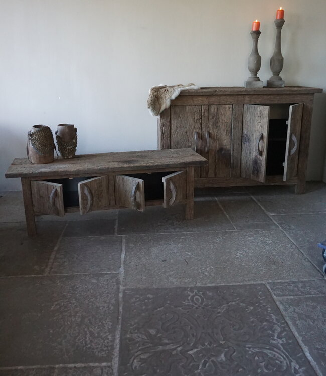 Rene Houtman Dressoir Old Farm | Oud Eiken Geborsteld | Kies Maat