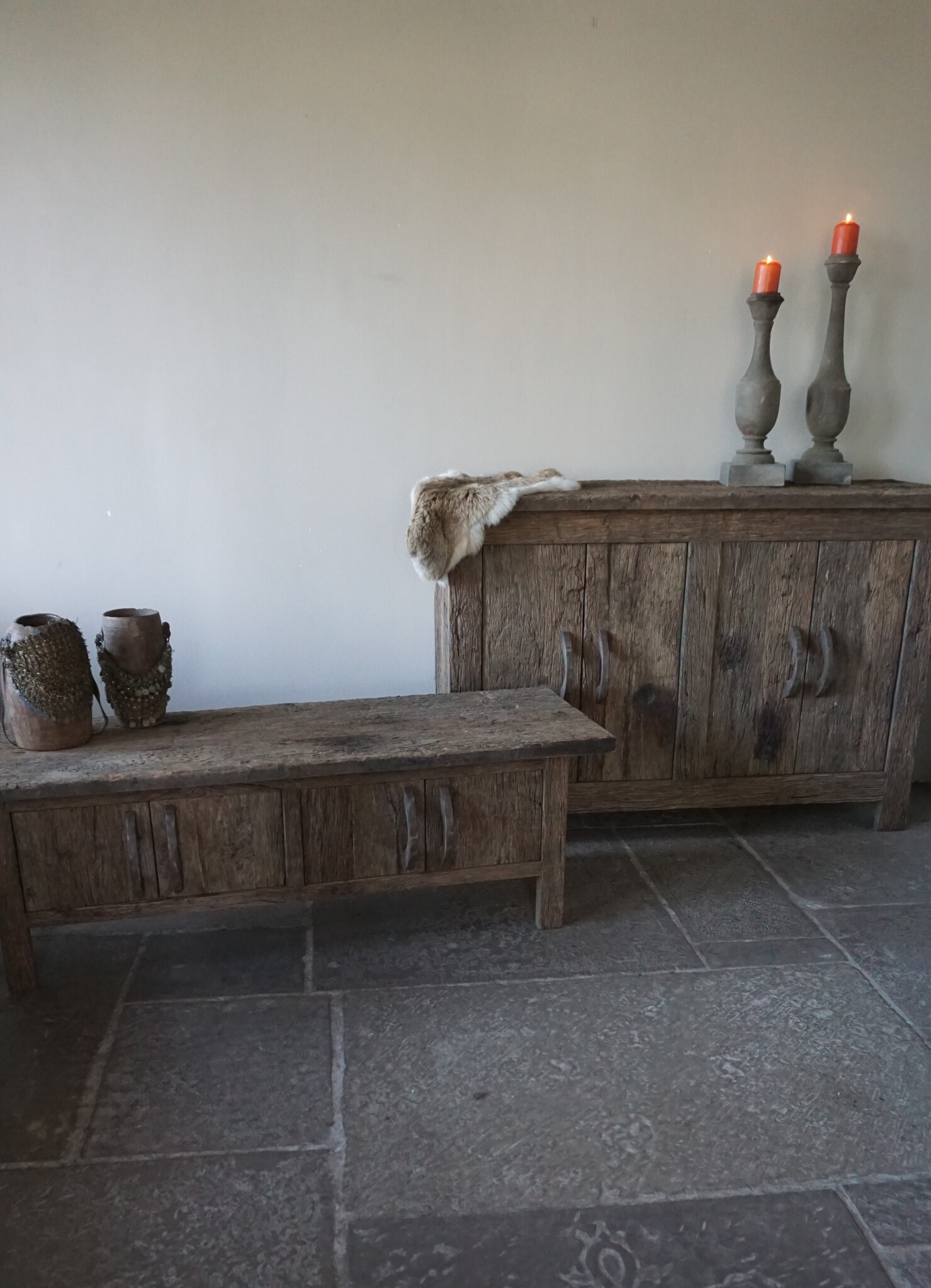 Rene Houtman Dressoir Old Farm | Oud Eiken Geborsteld | Kies Maat