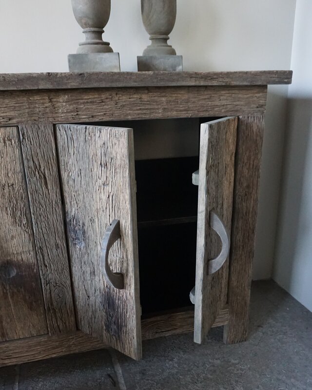 Rene Houtman Dressoir Old Farm | Oud Eiken Geborsteld | Kies Maat