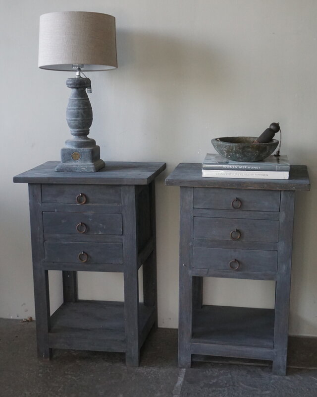 Rene Houtman Nachtkastje | Set Van 2 | H72 x B50 x D42 cm