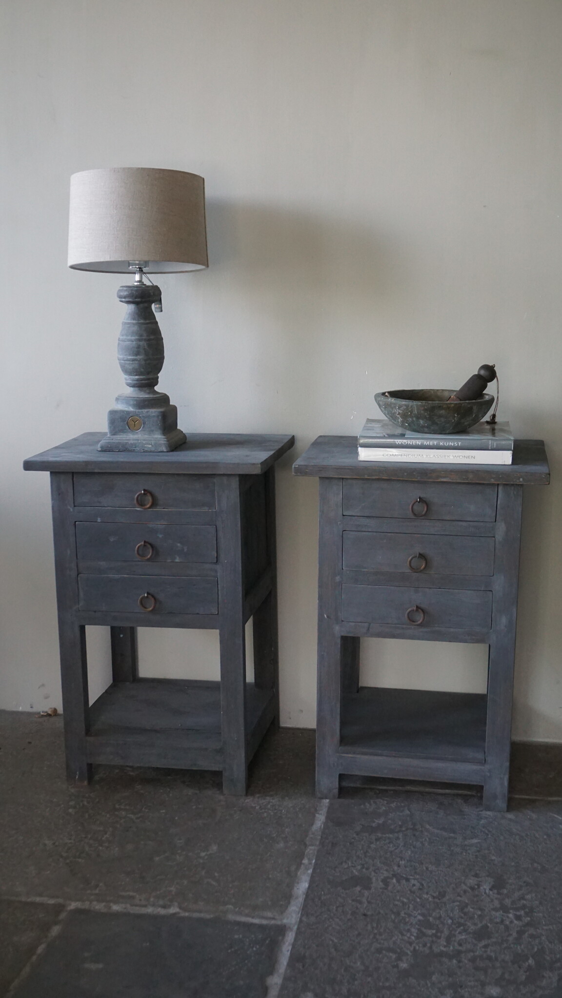 Rene Houtman Nachtkastje | Set Van 2 | H72 x B50 x D42 cm