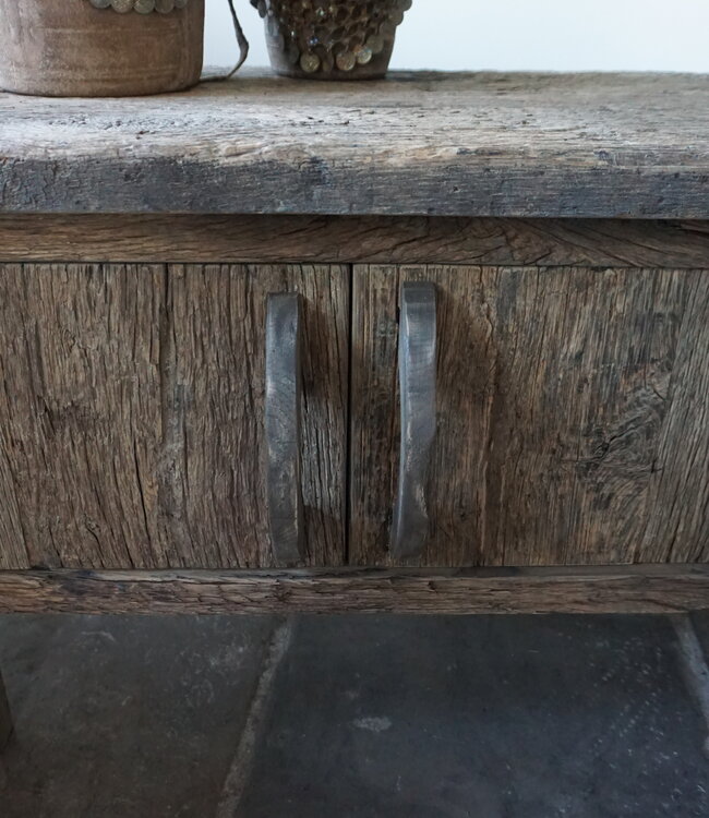 Rene Houtman TV-Meubel Old Farm | Oud Eiken Geborsteld | Kies Maat