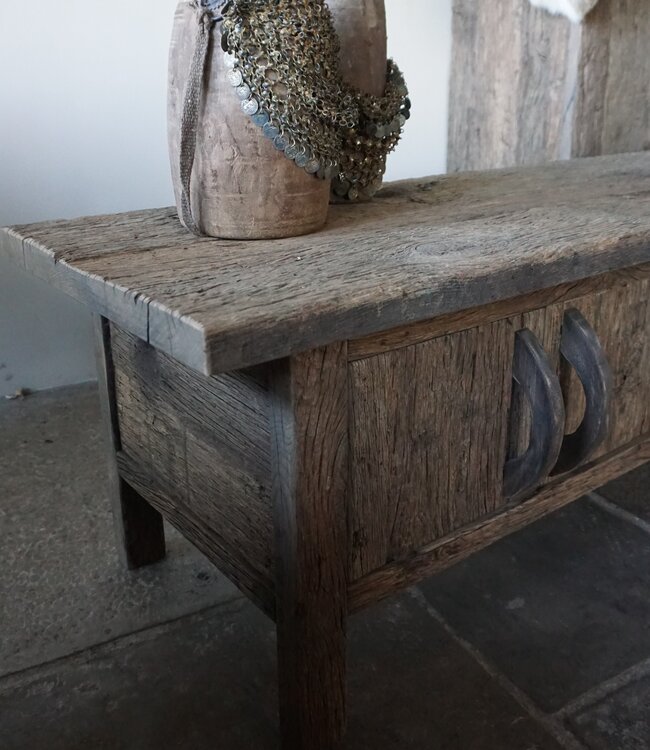 Rene Houtman TV-Meubel Old Farm | Oud Eiken Geborsteld | Kies Maat