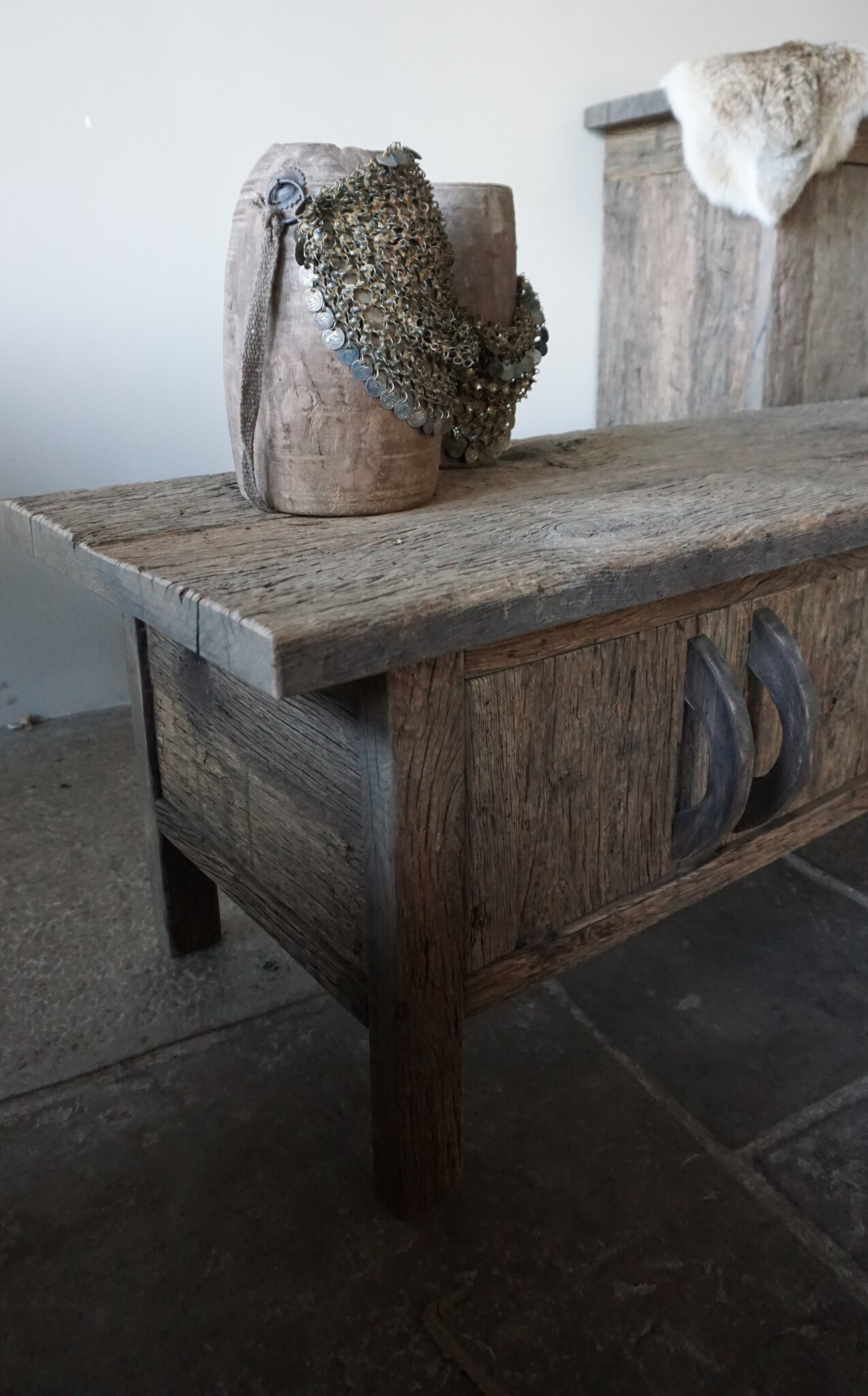 Rene Houtman TV-Meubel Old Farm | Oud Eiken Geborsteld | Kies Maat