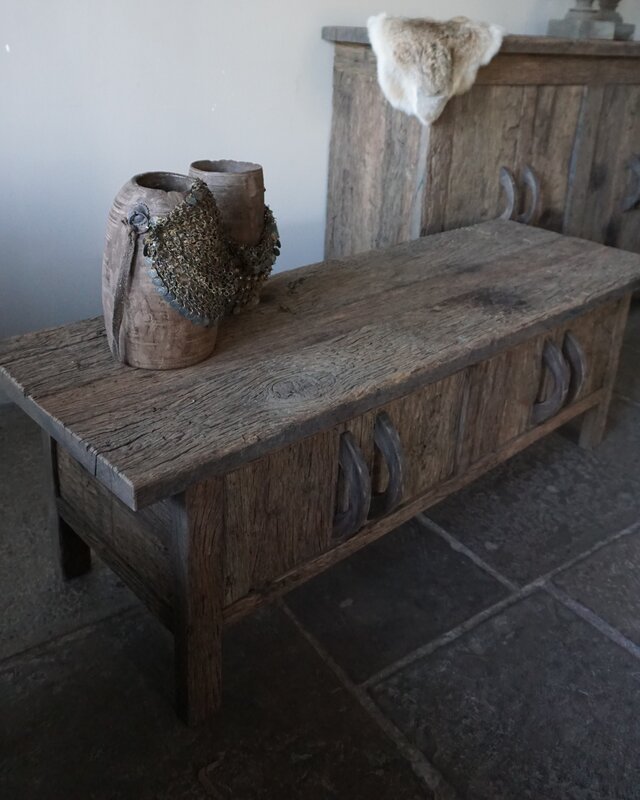 Rene Houtman TV-Meubel Old Farm | Oud Eiken Geborsteld | Kies Maat