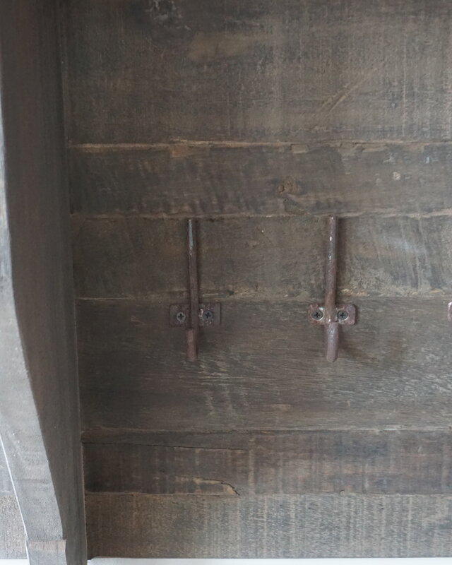 Rene Houtman Kapstok | Oud Hout | H50 x B100 cm