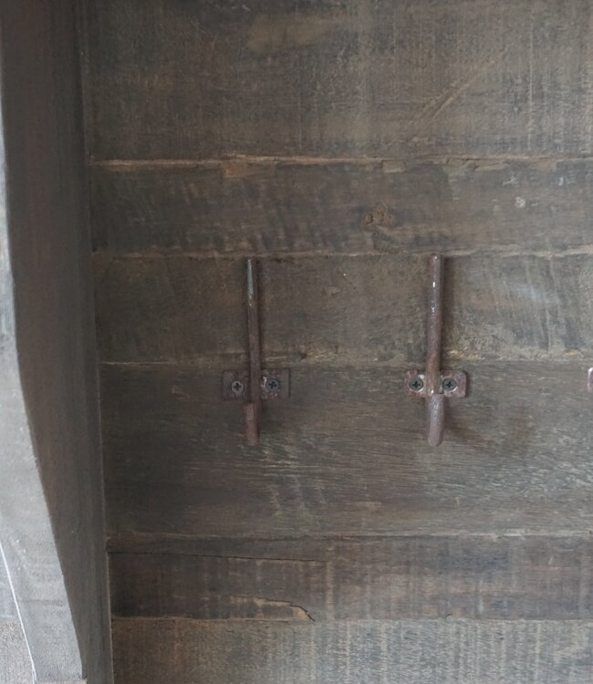 Rene Houtman Kapstok | Oud Hout | H50 x B100 cm