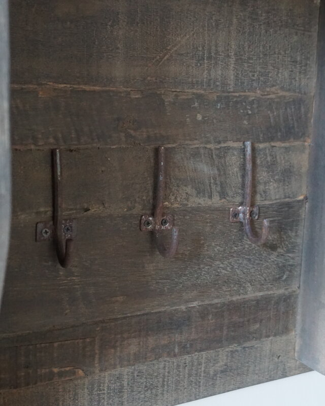Rene Houtman Kapstok | Oud Hout | H50 x B100 cm