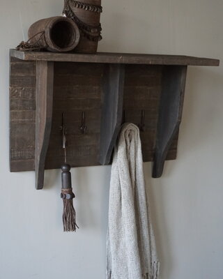 Rene Houtman Kapstok | Oud Hout | H50 x B80 cm