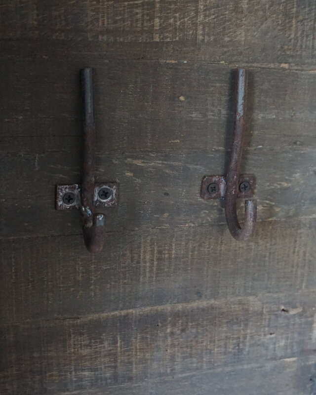 Rene Houtman Kapstok | Oud Hout | H50 x B80 cm