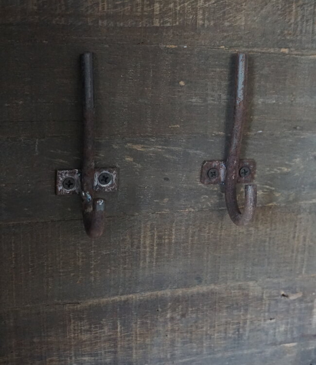 Rene Houtman Kapstok | Oud Hout | H50 x B80 cm