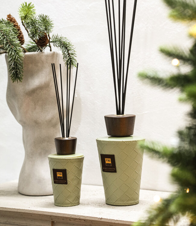 PTMD Geurstokjes Huisparfum Luxe Zwarte Woud 1Liter