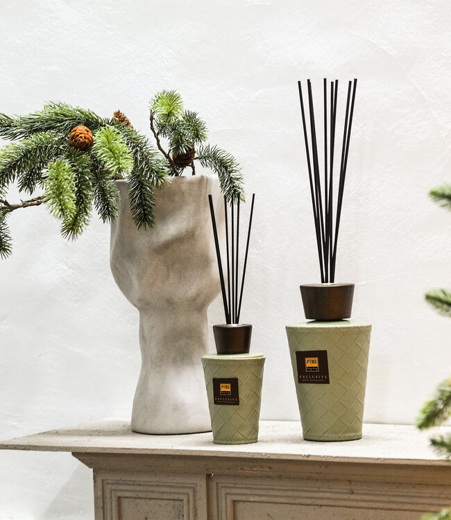 PTMD Geurstokjes Huisparfum Luxe Zwarte Woud 1Liter