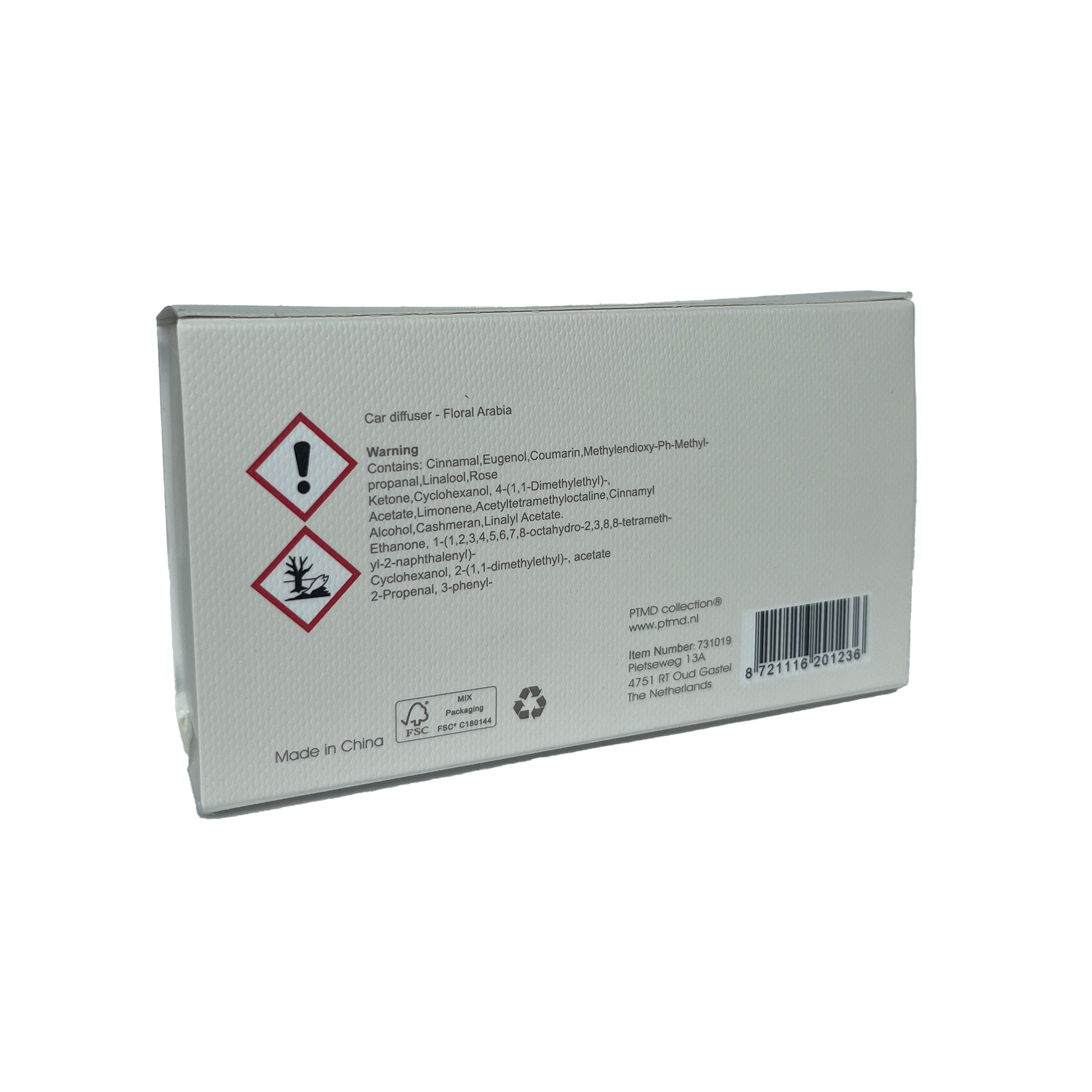PTMD Auto Parfum Bloemig Arabië
