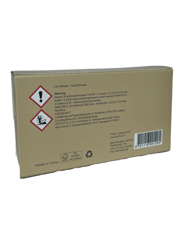 PTMD Auto Parfum Oud Minerale