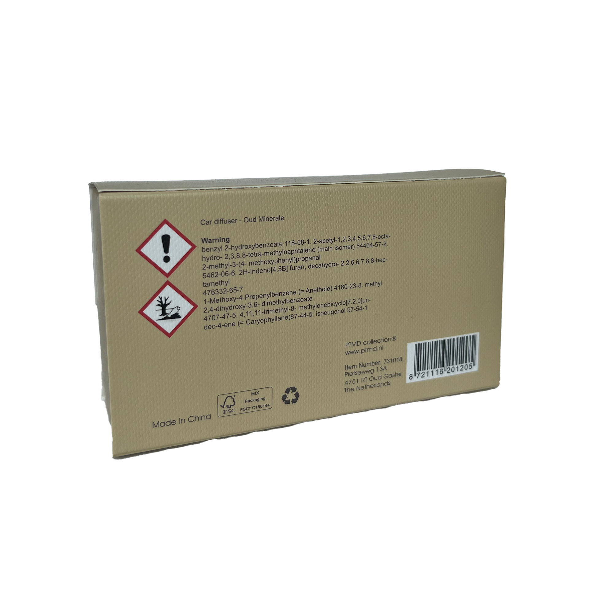 PTMD Auto Parfum Oud Minerale