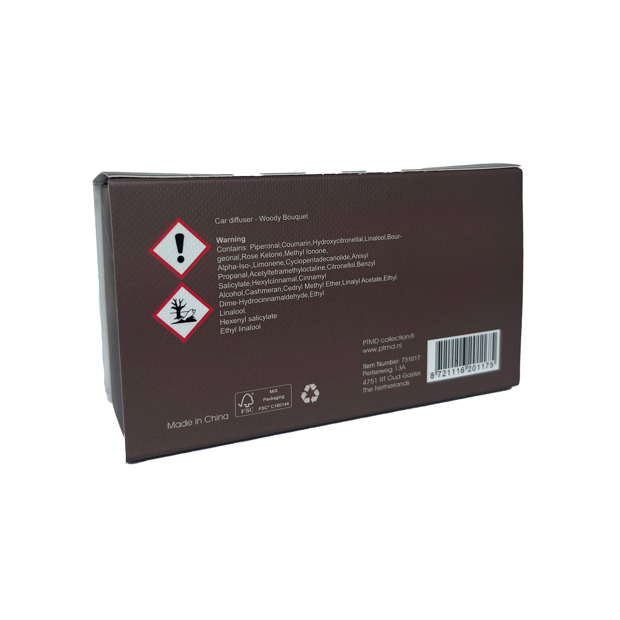 PTMD Auto Parfum Houtachtig Boeket