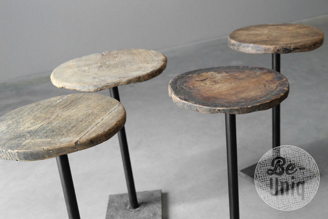 Be-Uniq Bijzettafel Chapati | India | H47xB27xD27 cm