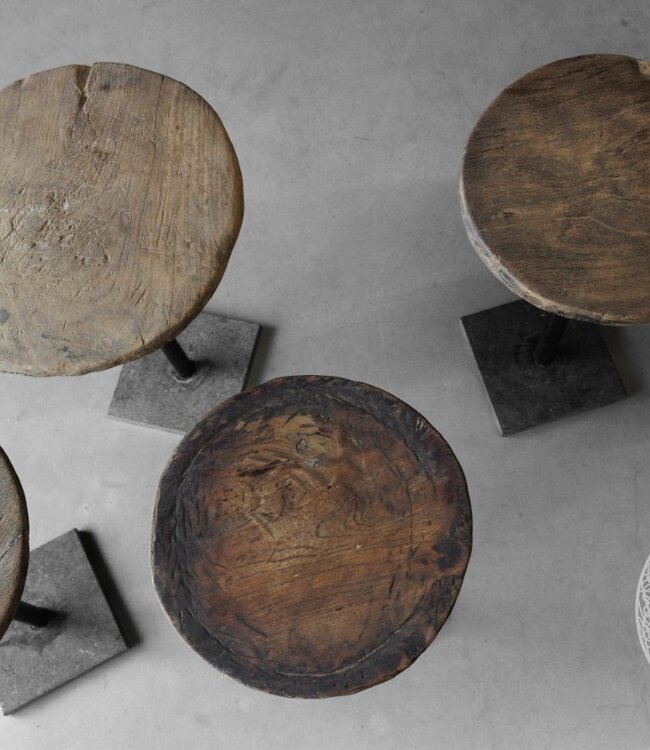 Be-Uniq Bijzettafel Chapati | India | H47xB27xD27 cm