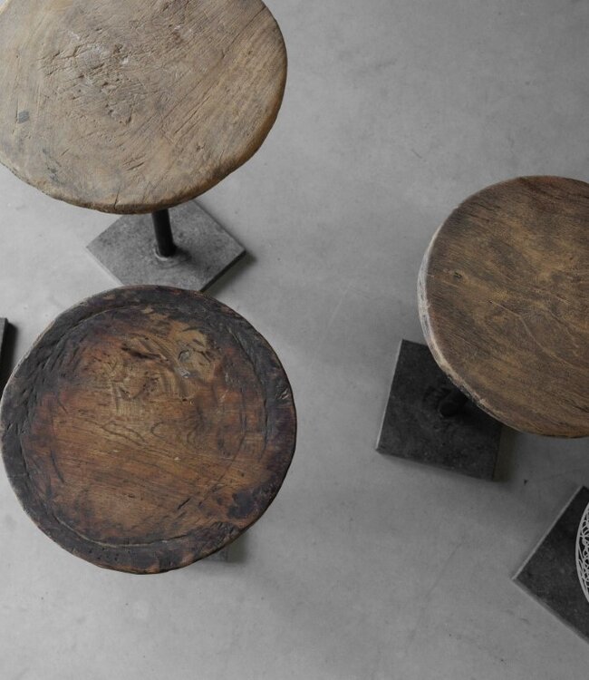 Be-Uniq Bijzettafel Chapati | India | H47xB27xD27 cm