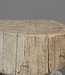 Be-Uniq Bijzettafel Oud Hakblok | China | H49xB44xD43 cm