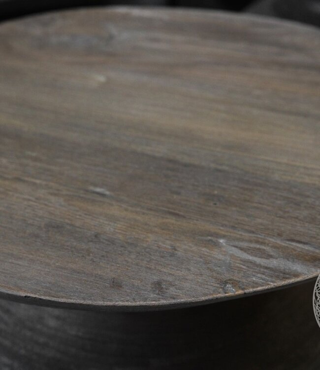 Be-Uniq Bijzettafel Oude Pot | Antique Grey | 2 Maten