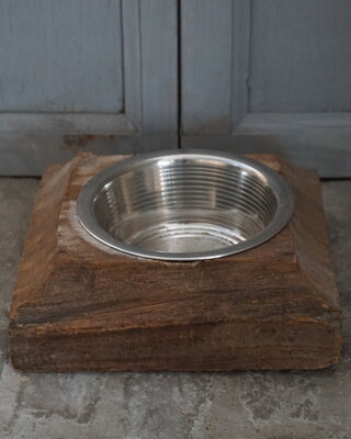 Rene Houtman Voerbak | Oud Indische Poer | H8 x D21 cm