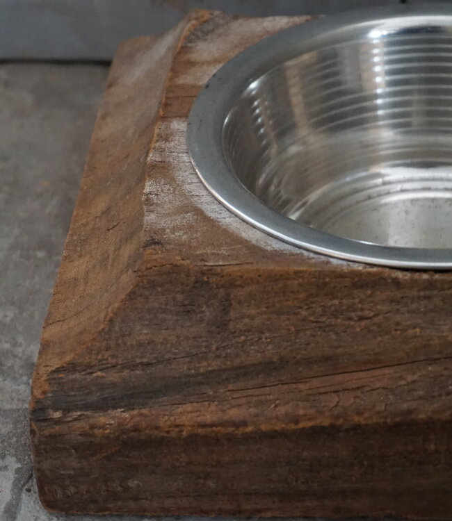 Rene Houtman Voerbak | Oud Indische Poer | H8 x D21 cm