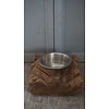 Voerbak | Oud Indische Poer | H15 x D22 cm