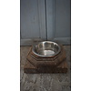 Voerbak | Oud Indische Poer | H10 x D20 cm