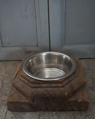 Rene Houtman Voerbak | Oud Indische Poer | H10 x D20 cm