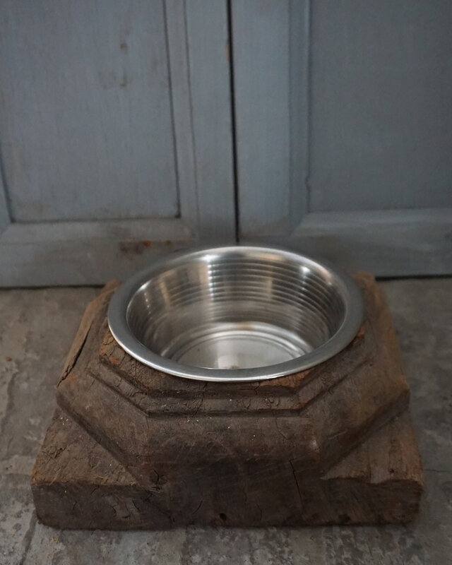 Rene Houtman Voerbak | Oud Indische Poer | H10 x D20 cm