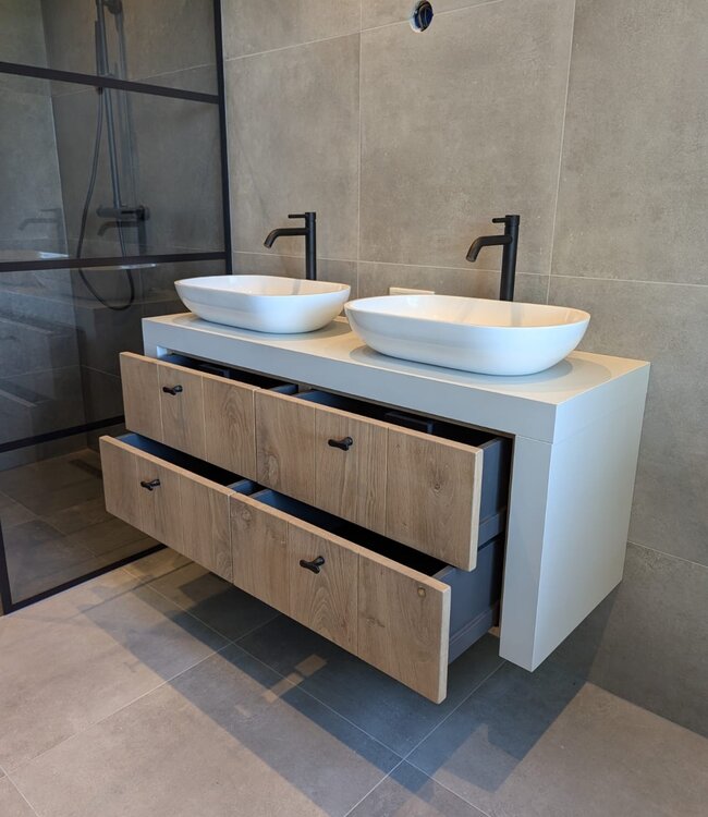 Rene Houtman Badkamermeubel Patrick | Eiken | Kies Maat