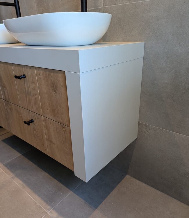 Rene Houtman Badkamermeubel Patrick | Eiken | Kies Maat