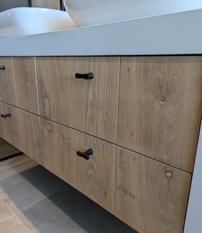 Rene Houtman Badkamermeubel Patrick | Eiken | Kies Maat