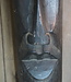 Rene Houtman Houten Tribal Masker | Indonesisch | H108 x B16 cm