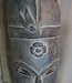 Rene Houtman Houten Tribal Masker | Indonesisch | H60 x B14 cm