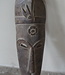 Rene Houtman Houten Tribal Masker | Indonesisch | H60 x B14 cm