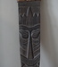 Rene Houtman Houten Tribal Masker | Indonesisch | H105 x B24 cm