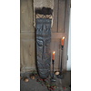 Houten Tribal Masker | Indonesisch | H108 x B22 cm