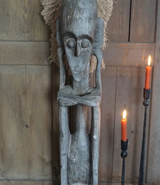 Rene Houtman Houten Tribal Pop | Indonesisch | H107 x B18 cm